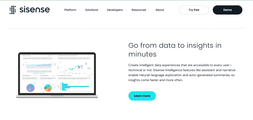 Sisense_Data Visualization Tool